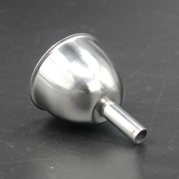 LEORX Conical Funnel Stainless Steel Kitchen Oil Strainer for Cooking Enthusiasts 1Pcs