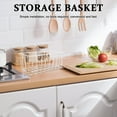 thumbnail image 1 of LEORX Construction Wall-Mounted Freezer Storage Basket Iron Space-Saving Kitchen Use 1Set, 1 of 8