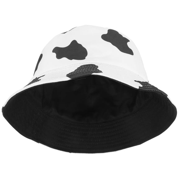 LEORX Cow Bucket Hats Multi Cloth 1Set for Women Outdoor Activities Summer