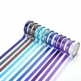 thumbnail image 1 of LEORX DIY Decoration Paper Tapes Assorted and Scrapbook Albums 40 Colors, 1 of 6