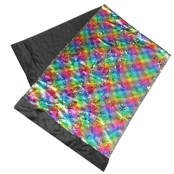 LEORX Leorx Multi-Color Sequin Fabric for and DIY Projects