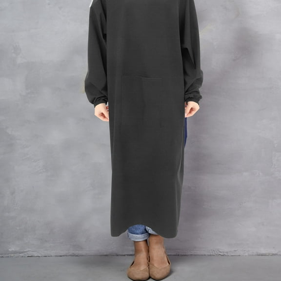 LEORX Dishwasher Apron Waterproof for Restaurant Black Easy to Clean Apron 1 Set