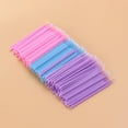 thumbnail image 1 of LEORX Disposable Micro Applicator Brush for Makeup Use Great for Eyelash Extension and Nail Art 300pcs, 1 of 8
