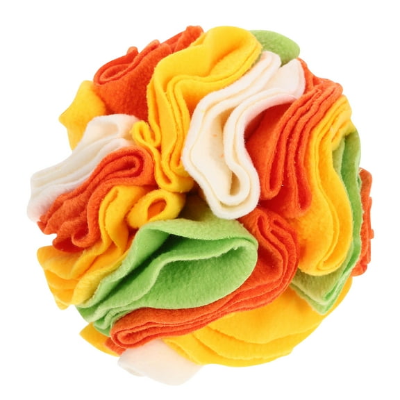 LEORX Dog Sniffing Ball Pet Supply 15X15X15Cm Converted to 5.9In Multi- Shape 1Pack