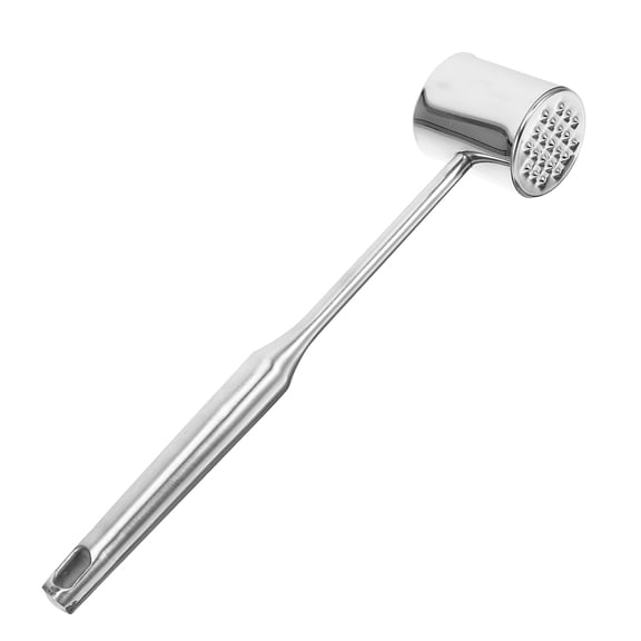 LEORX Double Sided Meat Hammer Kitchen Tool for Reducing Cooking Time 1Pack