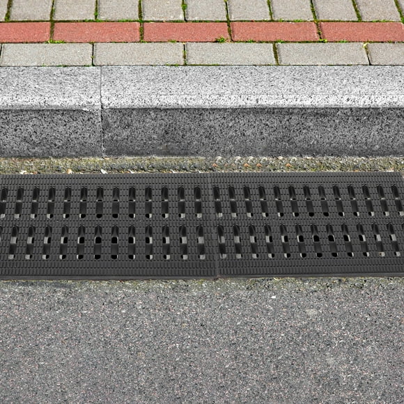 LEORX Drain Grate Plastic Drainage Grate Kitchen Sewer Grate Cover Channel Grid Grate