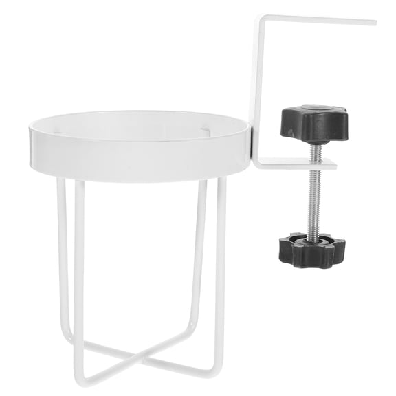 LEORX Drinking Glass Holder Stand 1Pack Metal for Office and Dormitory