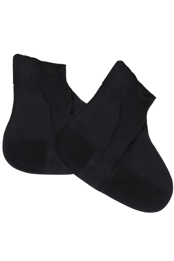 Elastic Boot Protector Waterproofing Reusable Rain Shoes Travel Men and Women Black
