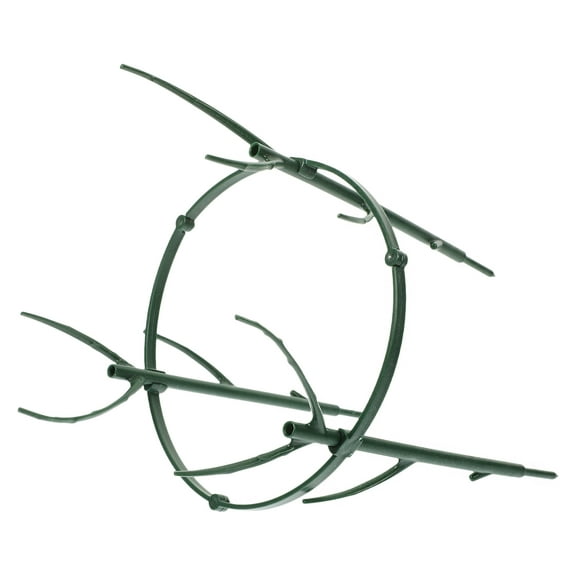 LEORX Elegant Design Twig Trellis Garden Twig Trellis PP Green 1Pack for Houseplants