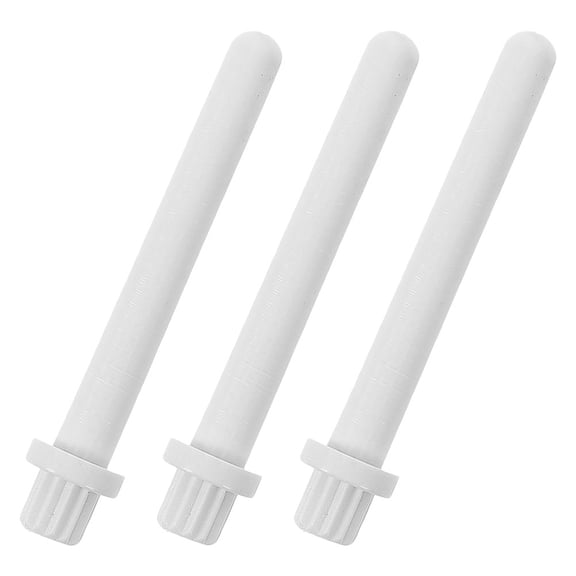 LEORX Sewing Machine Spool Pin White Plastic for Durability and Versatility 3Pcs