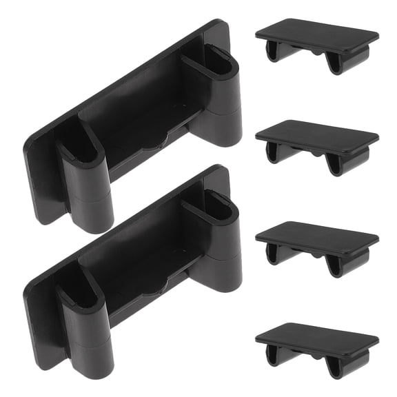 LEORX Toggle Switch Panel Black 6Pcs Abs Material