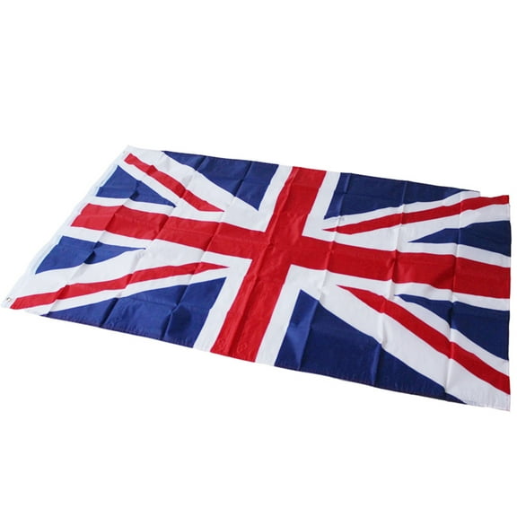 LEORX Uk Flag Double Stitched Polyester British Banner with Brass Grommets
