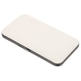 thumbnail image 1 of LEORX Portable White Storage Bag for Eyelash Tweezers Makeup Tool Organizer and Holder, 1 of 8
