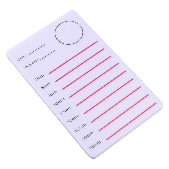 LEORX Eyelash Palette Lash Tray Organizer for Comfortable Picking with Tweezers 1Set