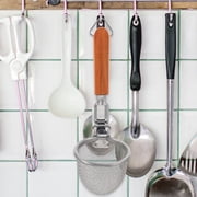 LEORX Fine Wire Mesh Strainer Stainless Steel for Kitchen Cooking and Daily Needs 1Pack