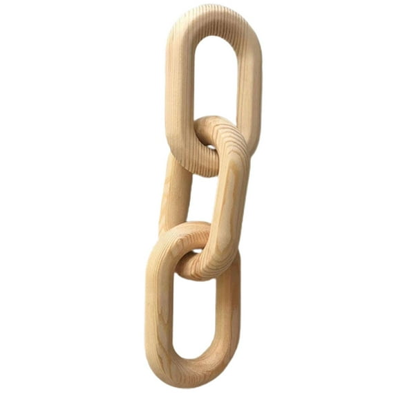 LEORX Fireplace Mantel Decor Modern Decorative Objects Indoor Chain Link