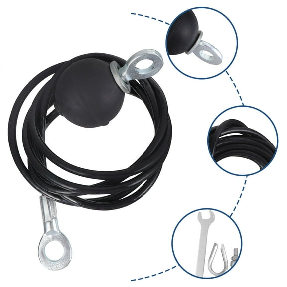LEORX Fitness Extension Cable Gym Use Workout Cables 1 Set