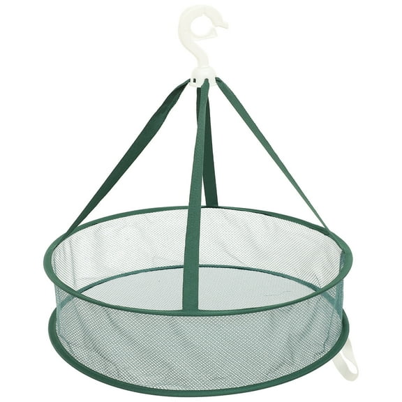 LEORX Flat Clothes Dryer Drying Mesh Green Polyester 1Pcs With Anti Slip Feature