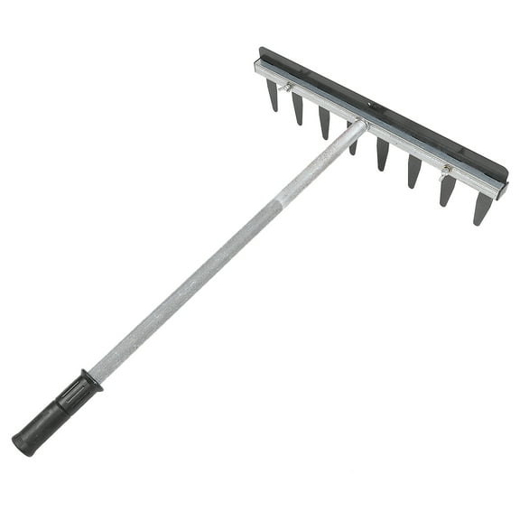 LEORX Home Flat Ash Rake Aluminum Alloy with Comfortable Grip and Durable Build