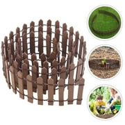LEORX Flexible Shape Mini Fence for DIY Projects and Flowerpot Ornament 35.43x1.96 Inches