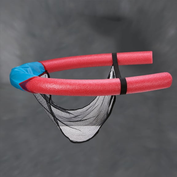 LEORX Red Floating Pool Chair for Learning Swimming EPE Material Soft and Odorless Relaxation 7.5x150cm