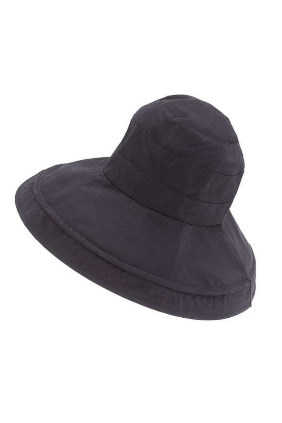 Floppy Wide Brim Hat Fisherman Hat Black 1Pack for Boating Activities