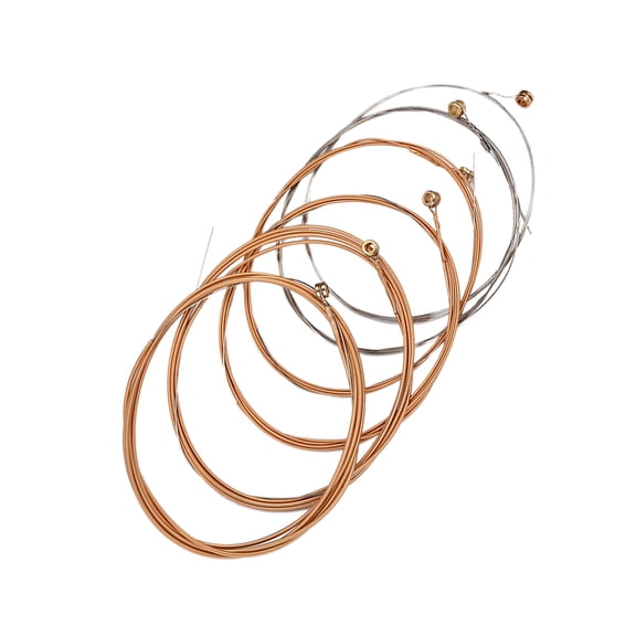 LEORX Folk Acoustic Guitar Replacement Strings 6Set Super Antioxidized Steel Material