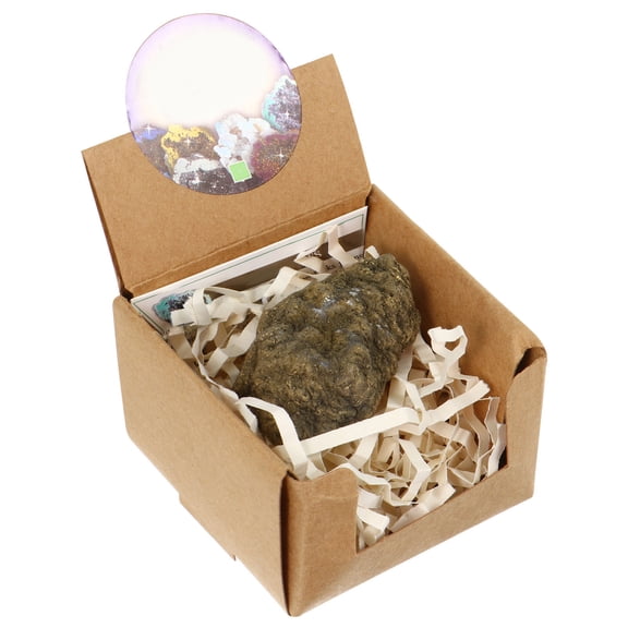 LEORX Golden Synthetic Plating Agate Stone for Decoration Perfect Craft Material in Daily Life