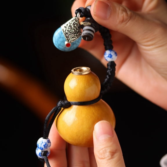 LEORX Gourd Drinking Bottle Gourd Water Bottle Multi Portable Drink Container for Home Decor 1Pcs