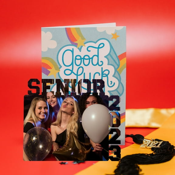 LEORX Graduation Photo Plaque Photo Frame White Density Board Decoration Graduation Party 1Pcs