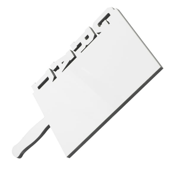 LEORX Graduation Sublimation Blank Photo Frame Creative Style White 1Pack