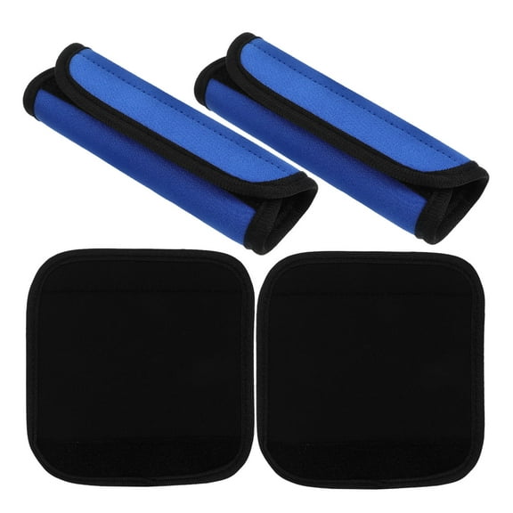 LEORX Gym Pad Hip Thrust Pad Set 4Pcs Polyester Protective Removable Design for Fitness Enthusiasts and Athletes