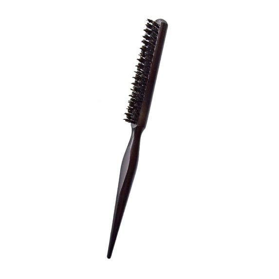 LEORX Hair Styling Comb 1Set Three Row Hair Comb Wood Boar Bristle For Men And Women