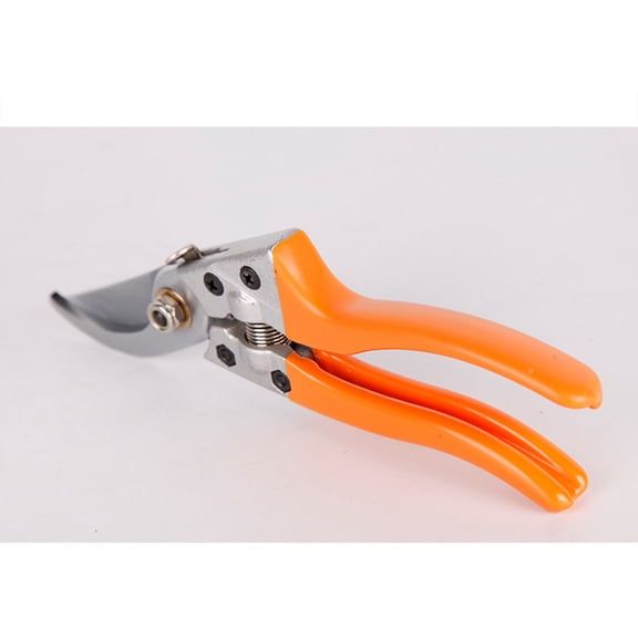 LEORX Garden Scissors with Cushion Shock Absorber and Low Friction Coating for Easy Pruning