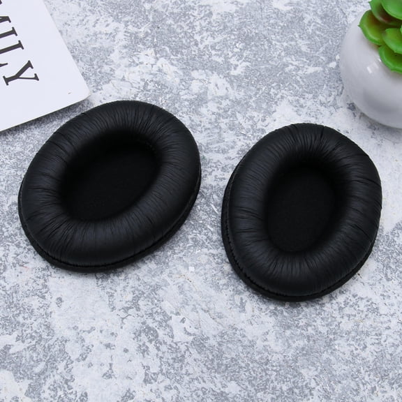 LEORX Ear Pads Cushion Black for Earphone Use Noise Isolation and Audio Fidelity