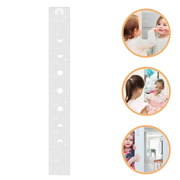 LEORX Height Measuring Stick Growth Chart Acrylic Home Decoration 1 Set