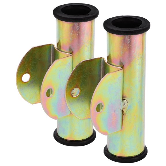 LEORX Folding Seat Hinge Iron Plastic 1 Pair 4.02X2.13X1.26in