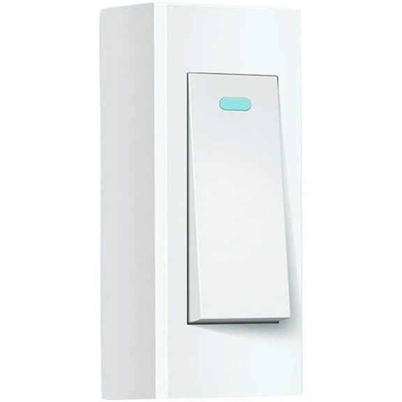 LEORX Easy Install Double Pole Double Throw Wall Switch White for Household Safety Lamp