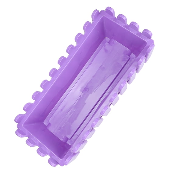 LEORX Indoor Window Planter Window Flower Box Purple Modern Style 1Pcs for Home Growing