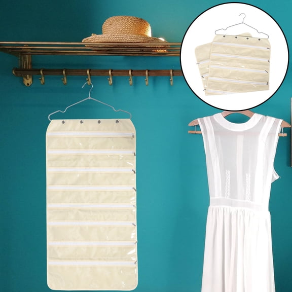 LEORX Jewelry Hangers For Necklaces With Oxford Fabric 1Pack