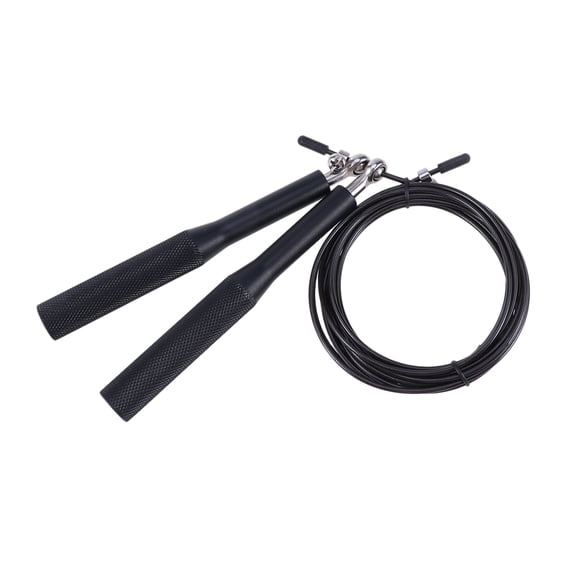 LEORX Jump Rope for Exercise PVC Black 1Pcs Fitness Equipment for and Home Workout
