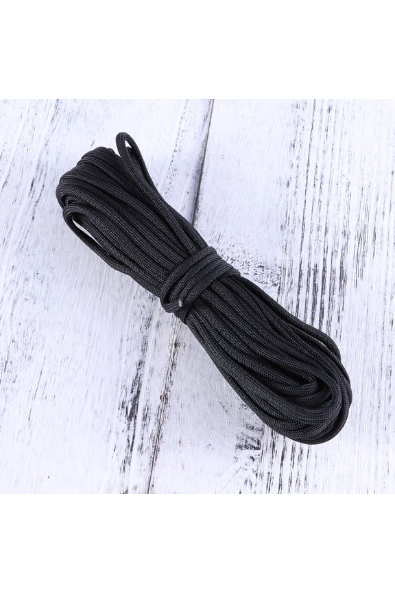 Keychains Emergency Preparedness Survival Rope Nylon Black 1Pack