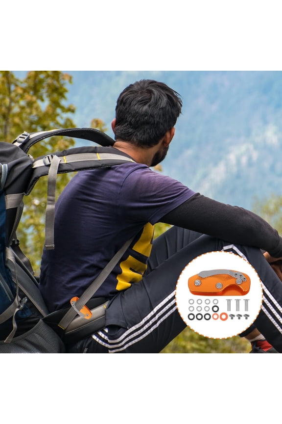 Keys Organizer Aluminum Alloy Key Holder Key Carry Tool Stylish Outdoor Single-Open