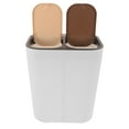 thumbnail image 1 of LEORX Kitchen Dual Bin Trash Container with Lid for Home Recycling and Food Waste, 1 of 8