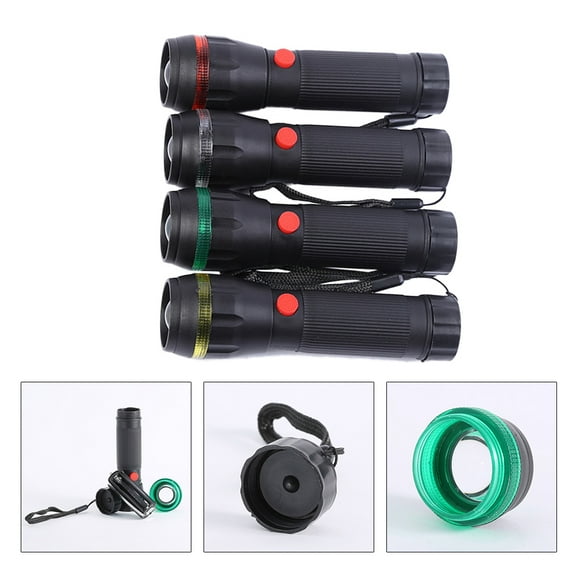 LEORX Mini Led Flashlights Yellow with High Brightness for General Users