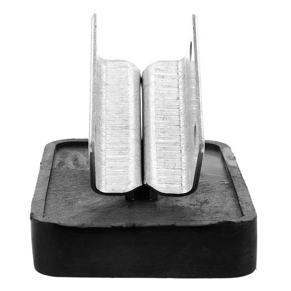 LEORX Ladder Pads for Extension Ladder 10.00X7.00X6.50CM Silver Iron Rubber Precision Production 1Pcs