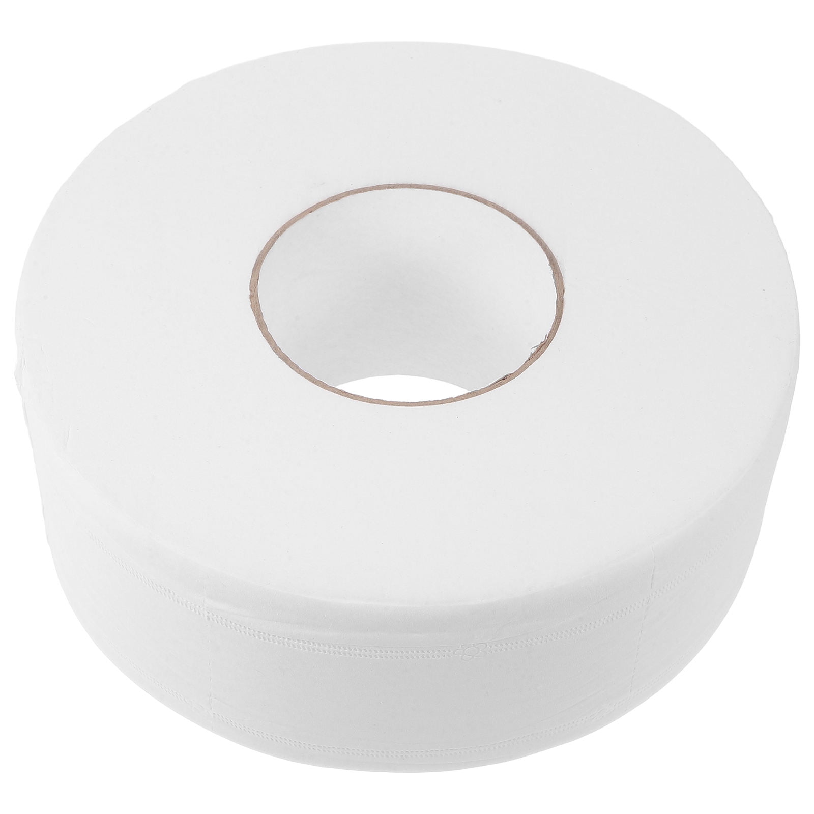 LEORX Commercial Toilet Roll White Paper All Ages Daily Use 1Pack 8.7x8.7x3.5in