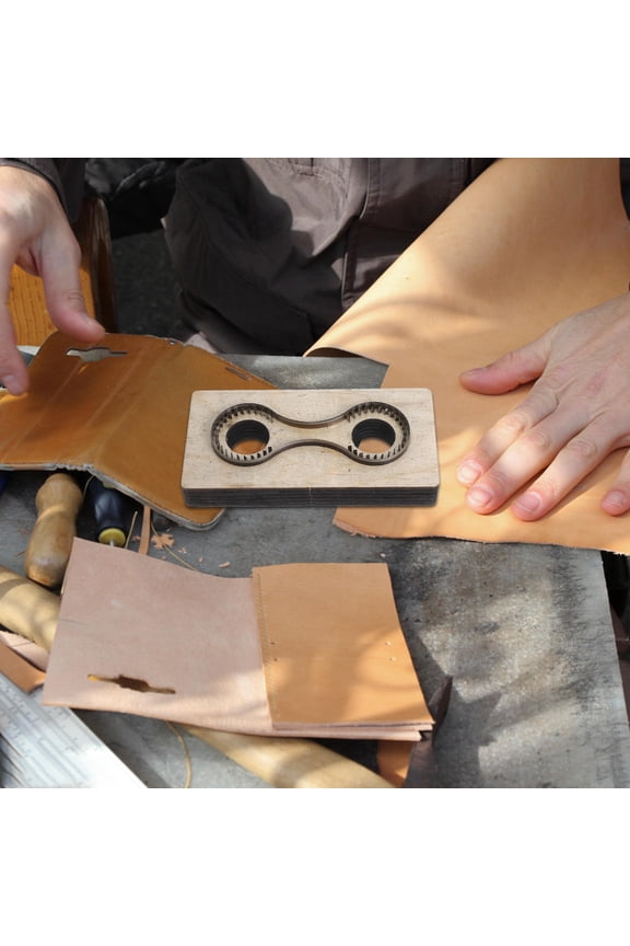 Keychain Supplies Cutting Die Steel Rectangular 1Set Diy Projects