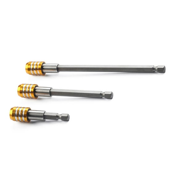 LEORX Magnetic Extension Bit Holder Set of 3Pack for Diy Enthusiasts with Shanks