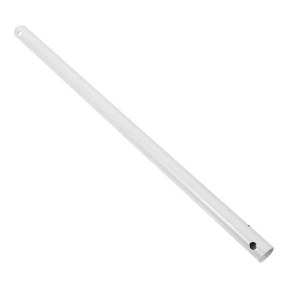 LEORX Durable Iron Ceiling Fan Extension Rod White Finish for Convenient Fan Drop Extension
